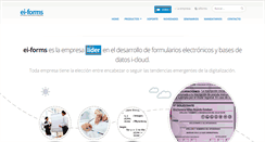 Desktop Screenshot of ei-forms.com