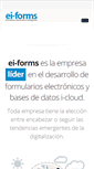 Mobile Screenshot of ei-forms.com